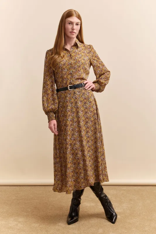 Floral skirt with elastic waist sold by Tristan Style