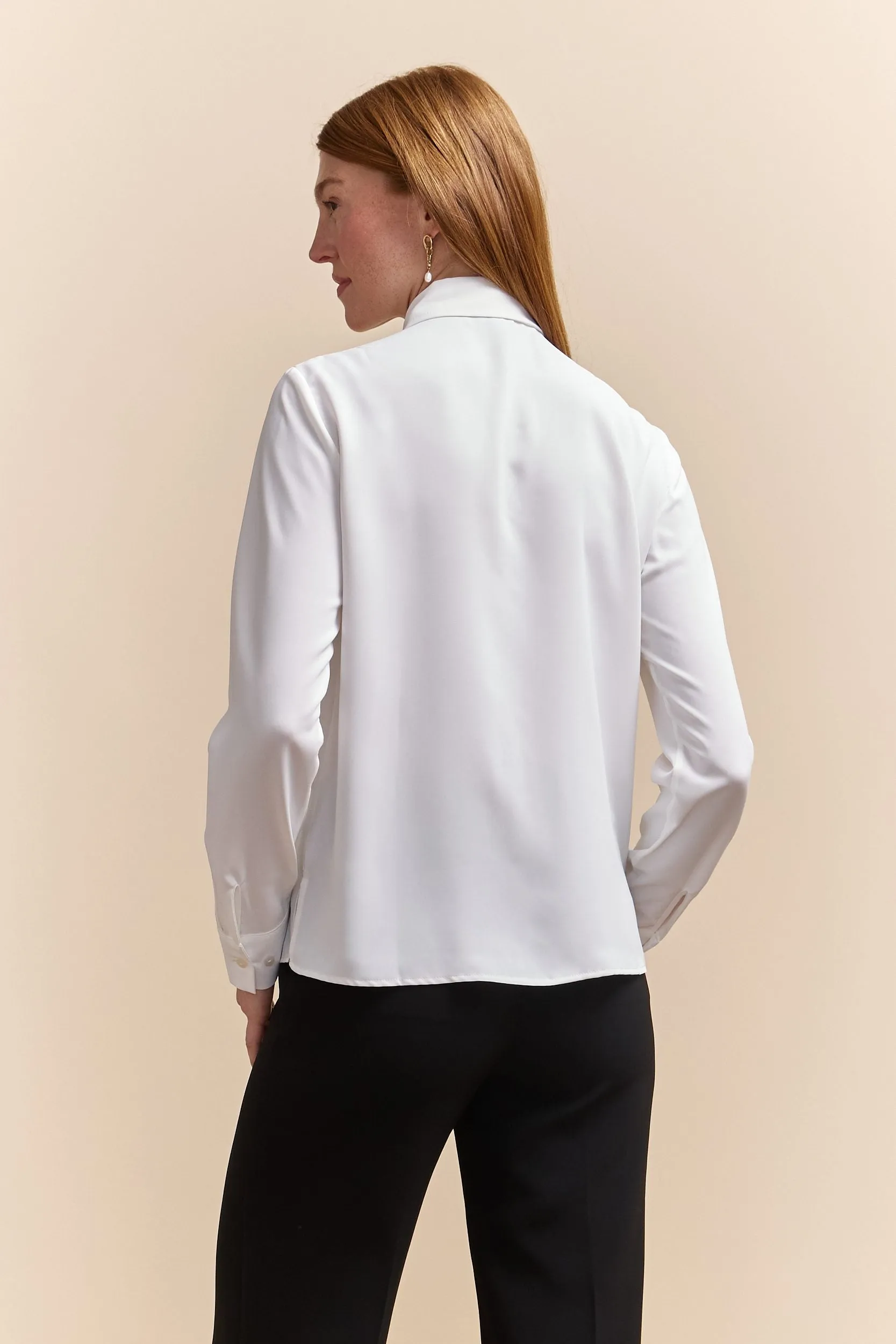 Regular shirt with pintucks detail sold by Tristan Style product image thumbnail 2