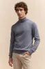 Merino wool turtle neck sweater sold by Tristan Style