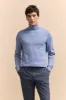 Merino wool turtle neck sweater sold by Tristan Style