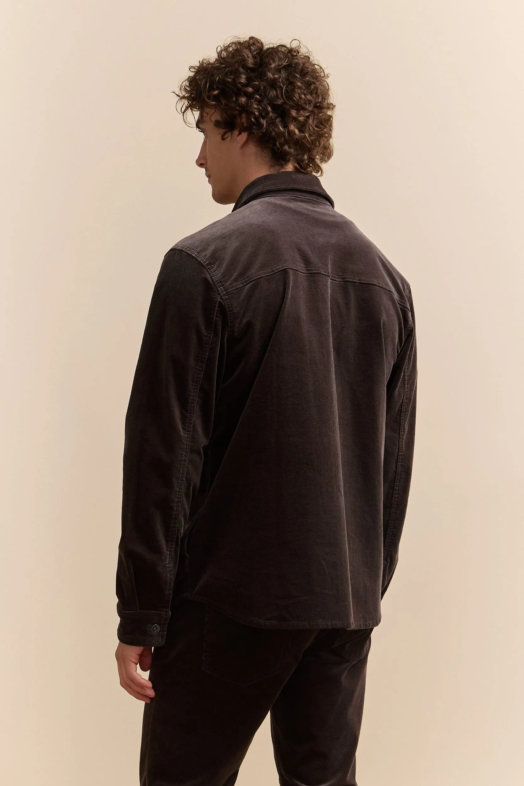 Comfort fit corduroy overshirt sold by Tristan Style product image thumbnail 2