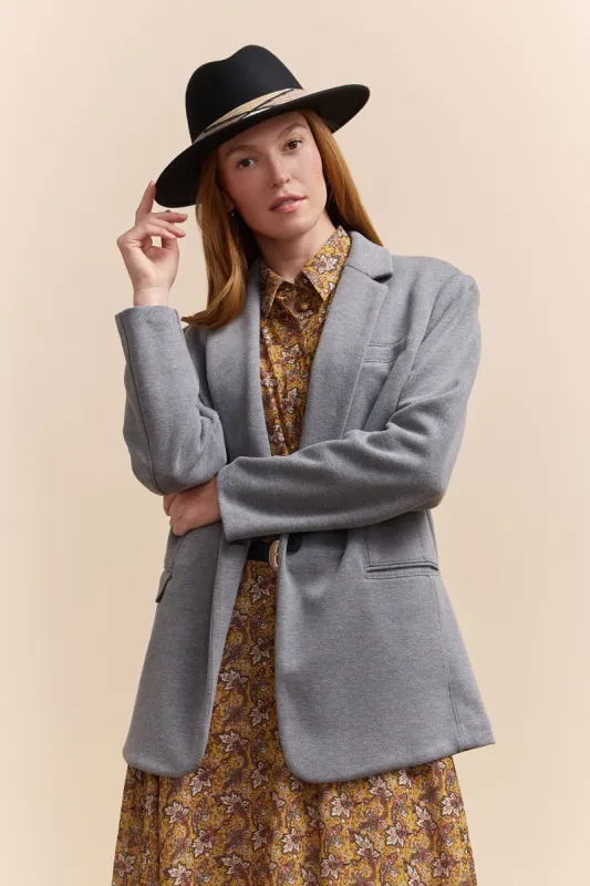 Oversized stretch blazer sold by Tristan Style