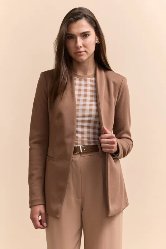 Fitted stretch jacket sold by Tristan Style