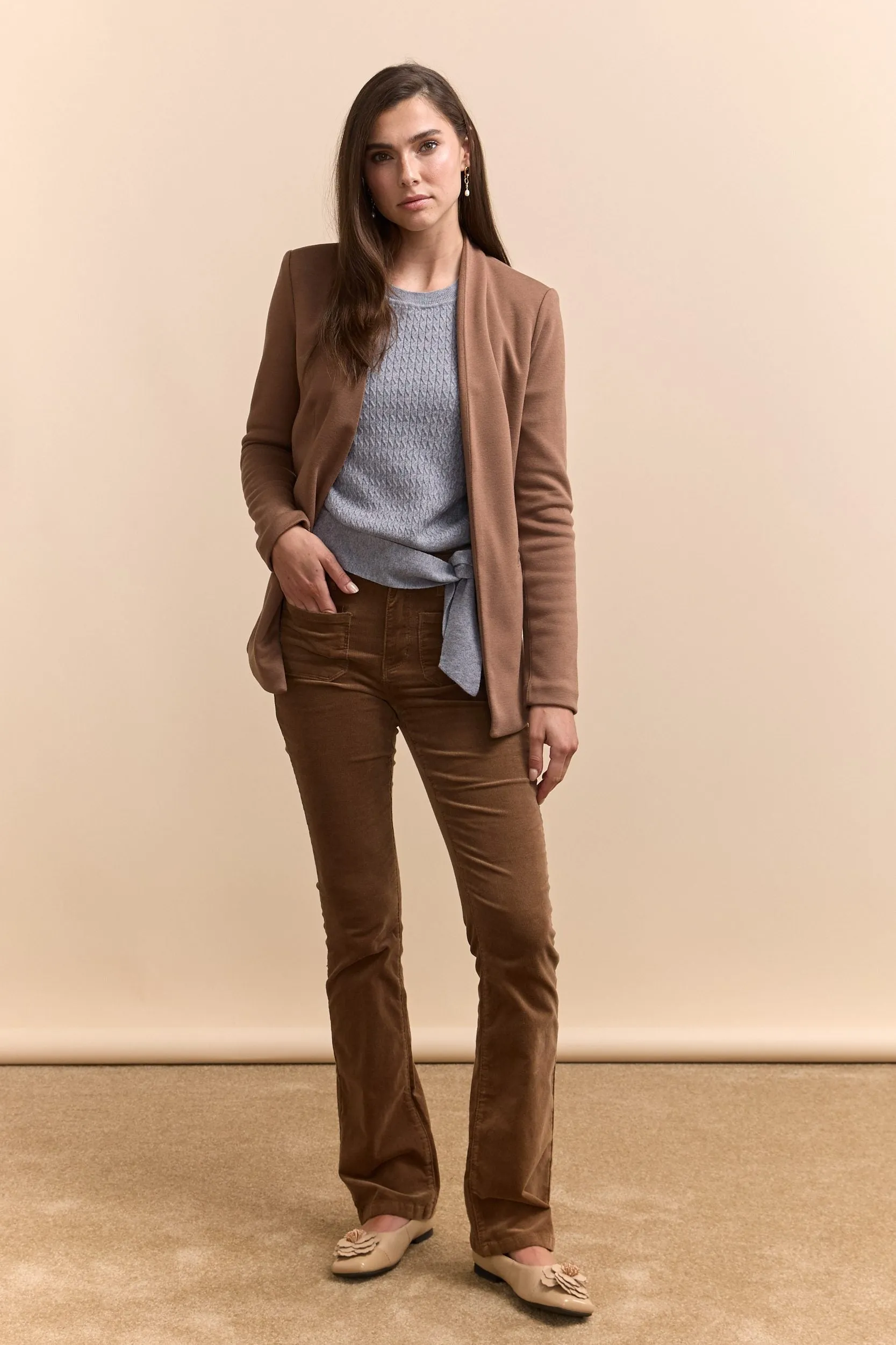 Sweater with front knot sold by Tristan Style product image thumbnail 5