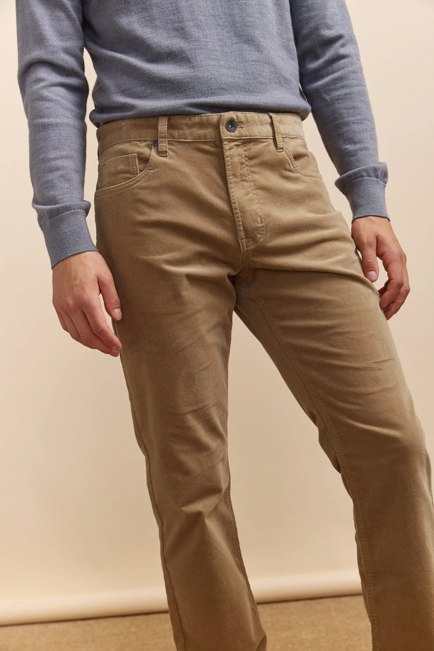 Corduroy Slim pant sold by Tristan Style product image thumbnail 3