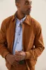 Suede bomber jacket sold by Tristan Style