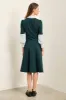 Fit & Flare Ponte Dress sold by Tristan Style