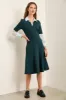 Fit & Flare Ponte Dress sold by Tristan Style