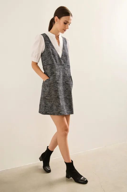 Stretch A line Layering Dress sold by Tristan Style