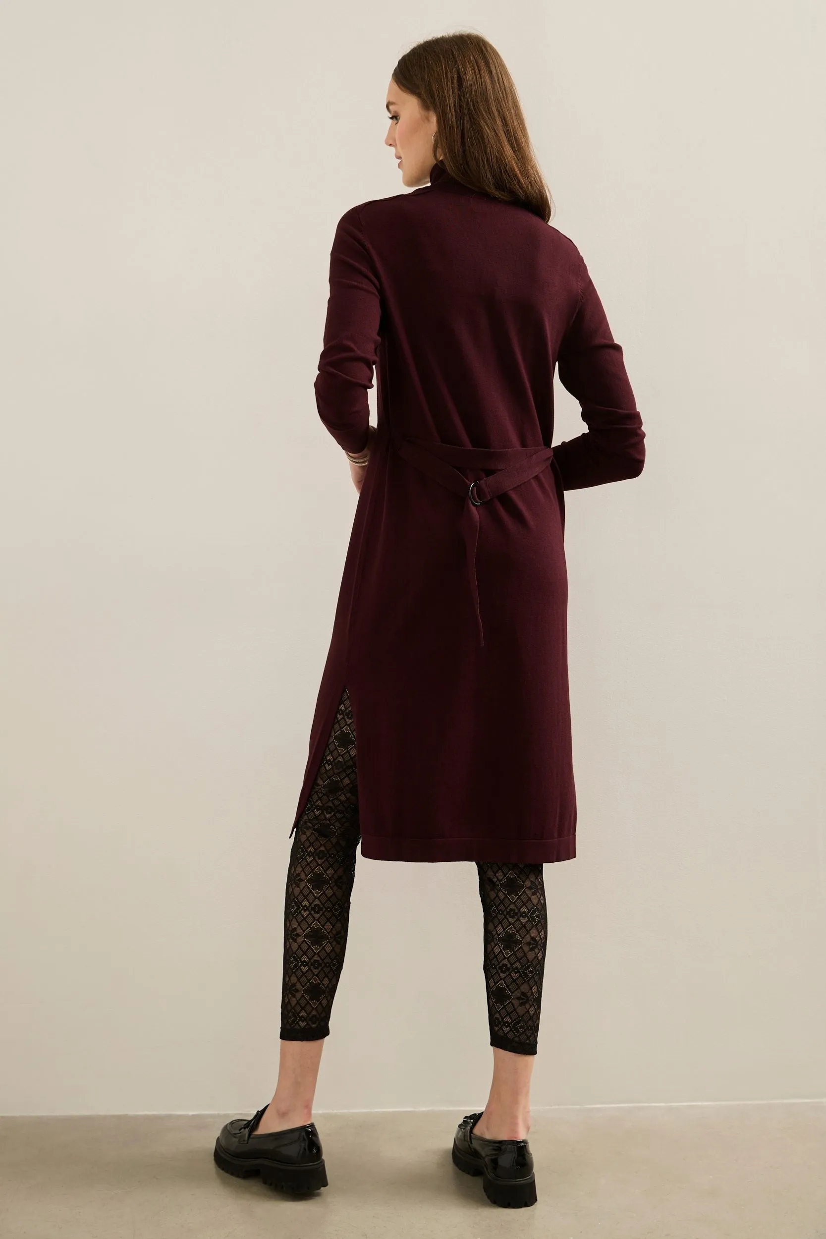 Knitted Dress With Belt sold by Tristan Style product image thumbnail 4