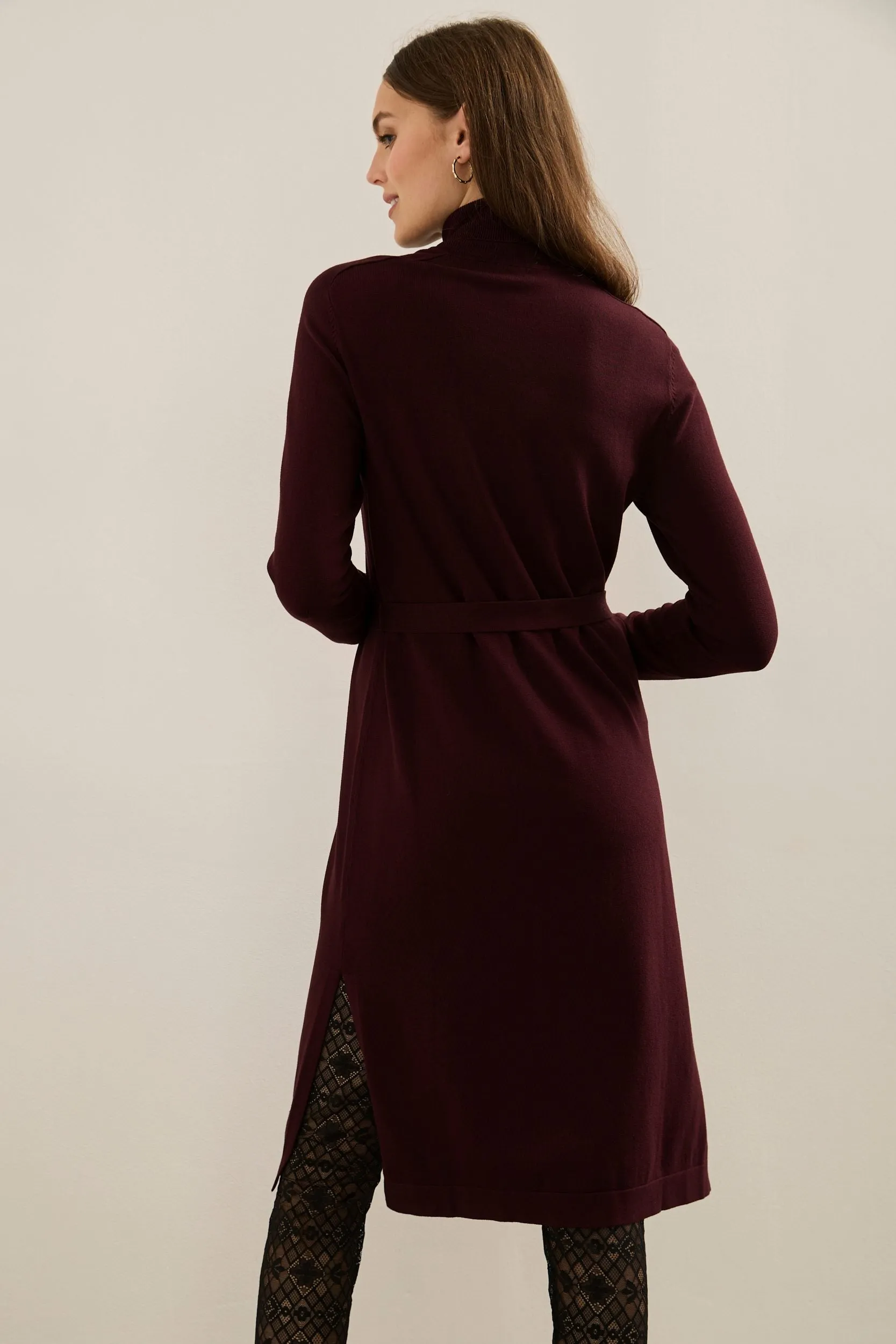 Knitted Dress With Belt sold by Tristan Style product image thumbnail 3