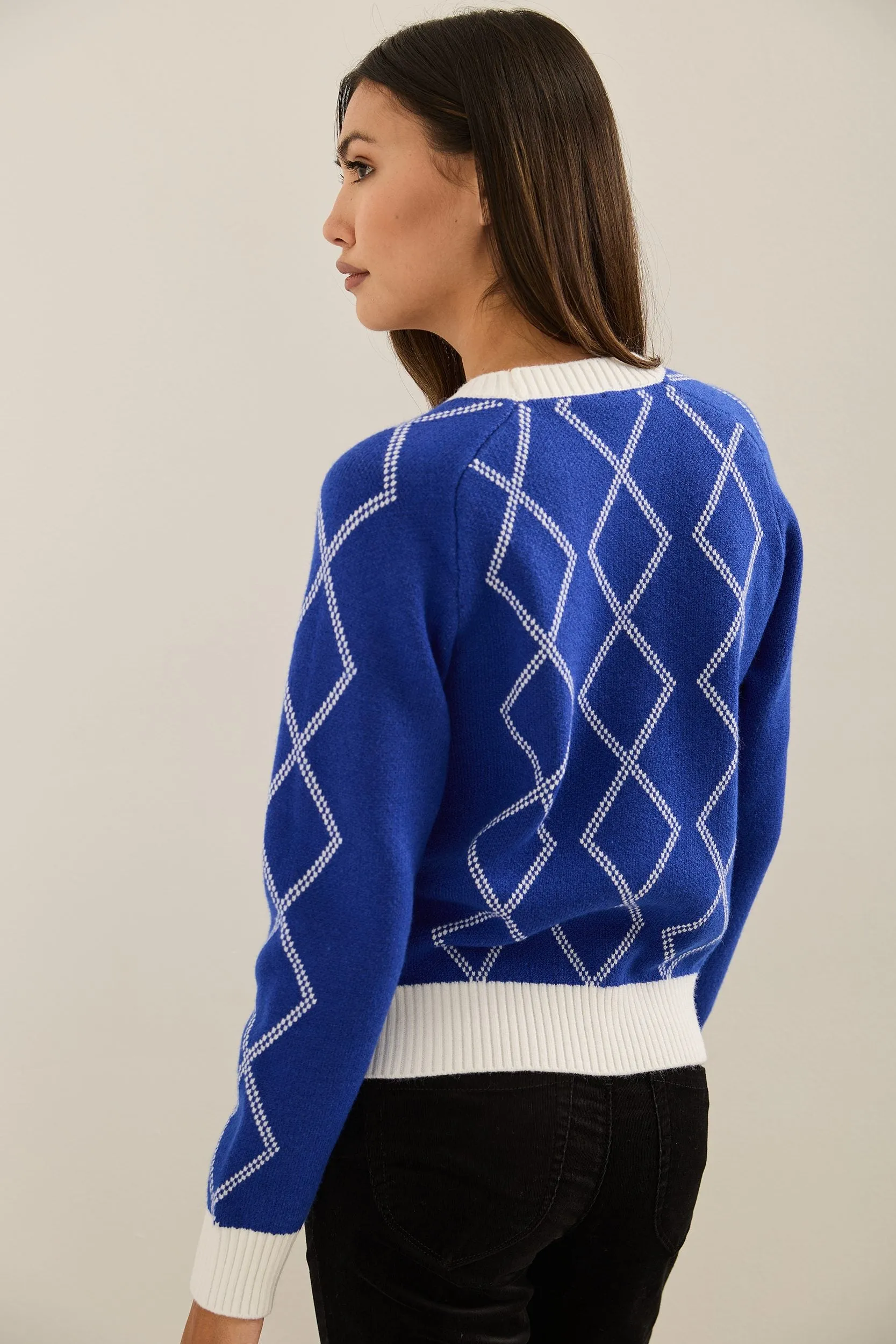 Jacquard Sweater sold by Tristan Style product image thumbnail 4