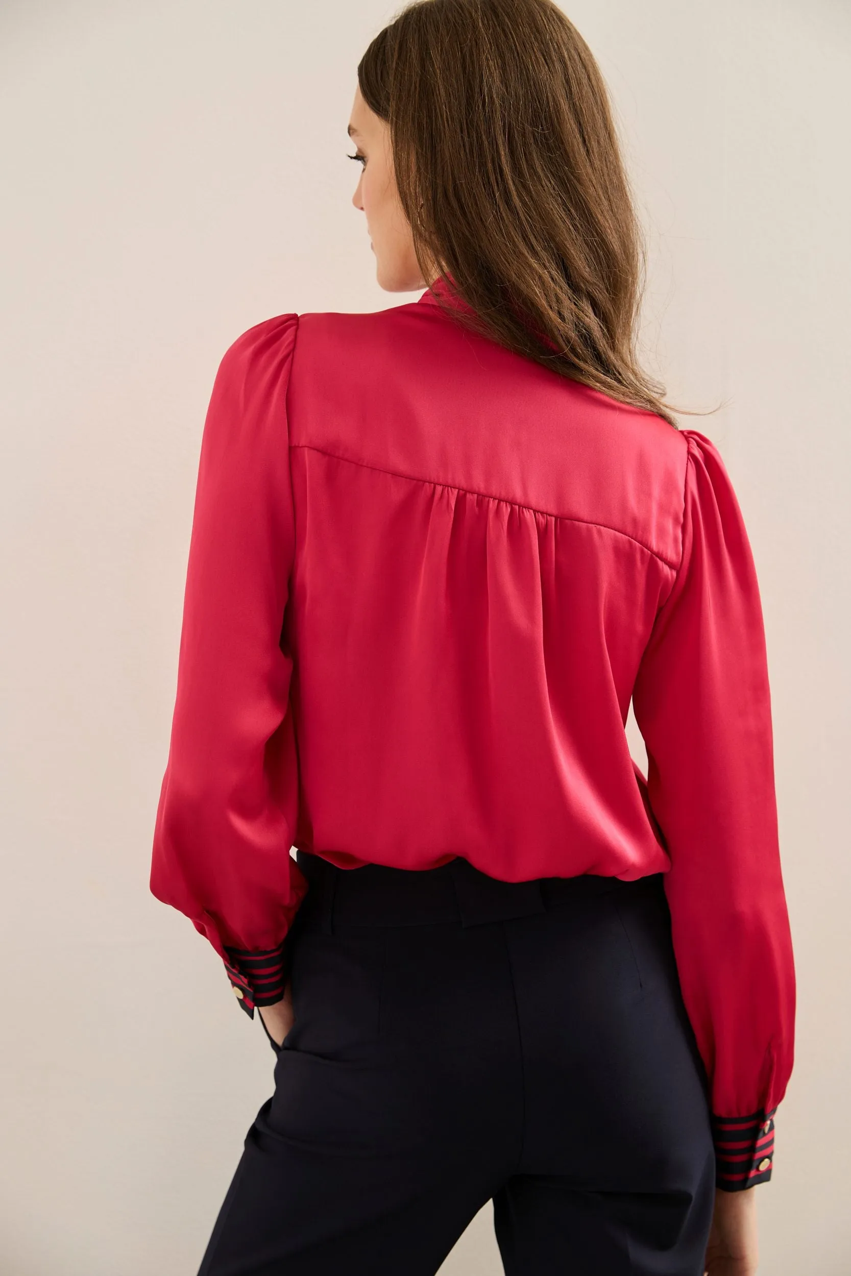Puffy Sleeve Blouse sold by Tristan Style product image thumbnail 4