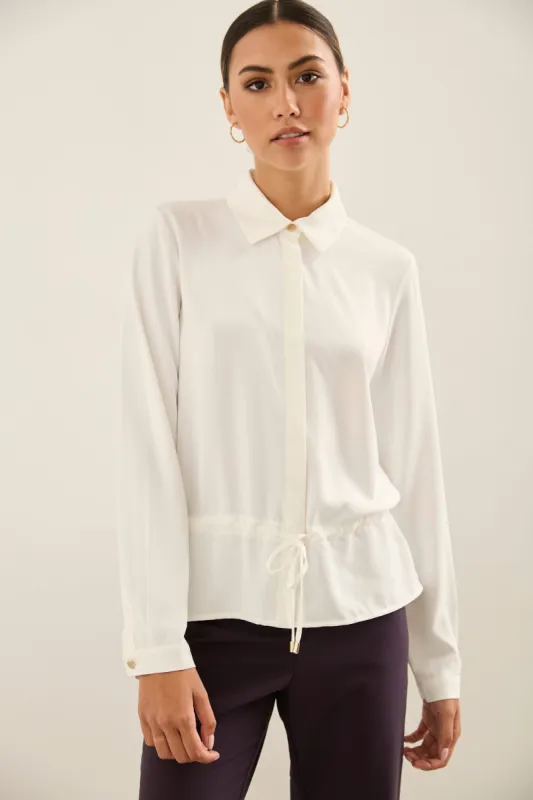 Blouse With Drawstring sold by Tristan Style