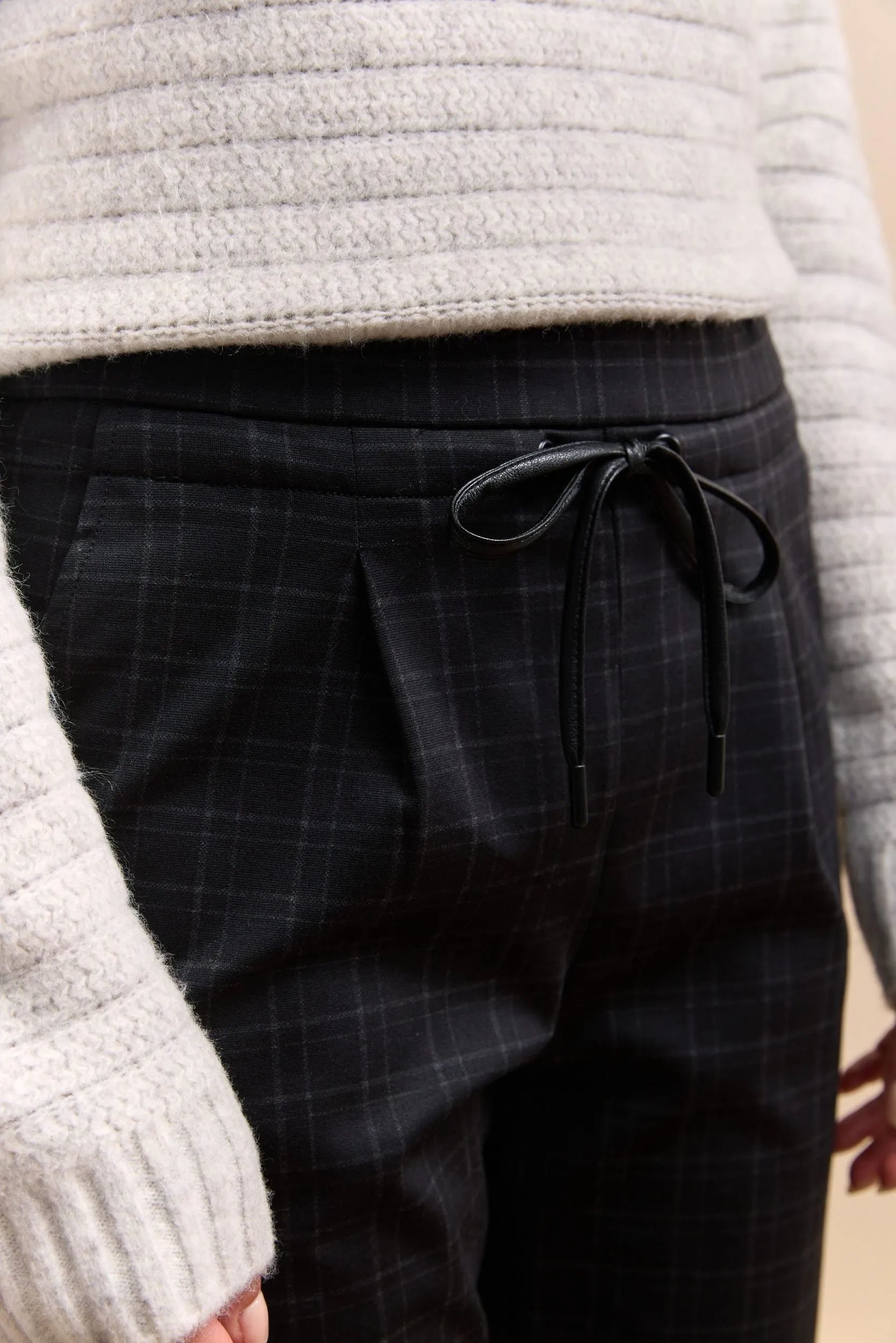 Ponte pant with elastic waist sold by Tristan Style product image thumbnail 4