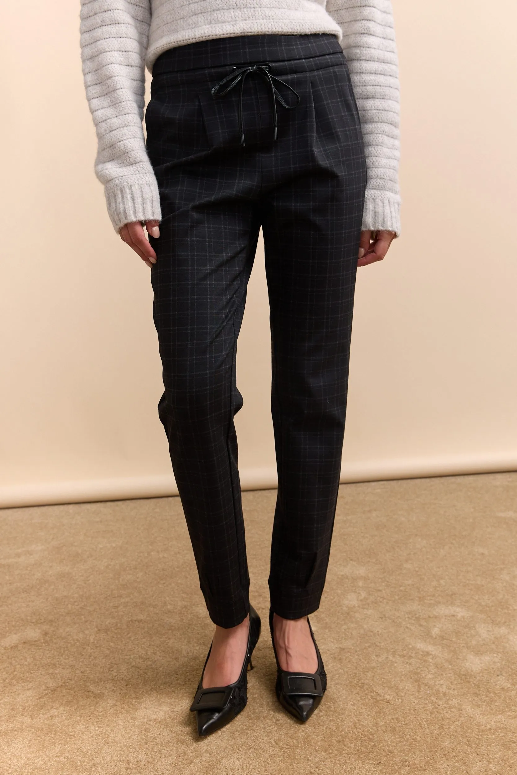 Ponte pant with elastic waist sold by Tristan Style product image thumbnail 3