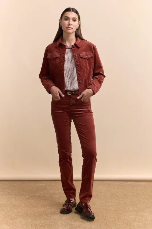 Push up corduroy pant sold by Tristan Style