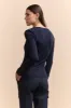 Jersey top with lace sleeve sold by Tristan Style