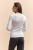 Jersey top with lace sleeve sold by Tristan Style
