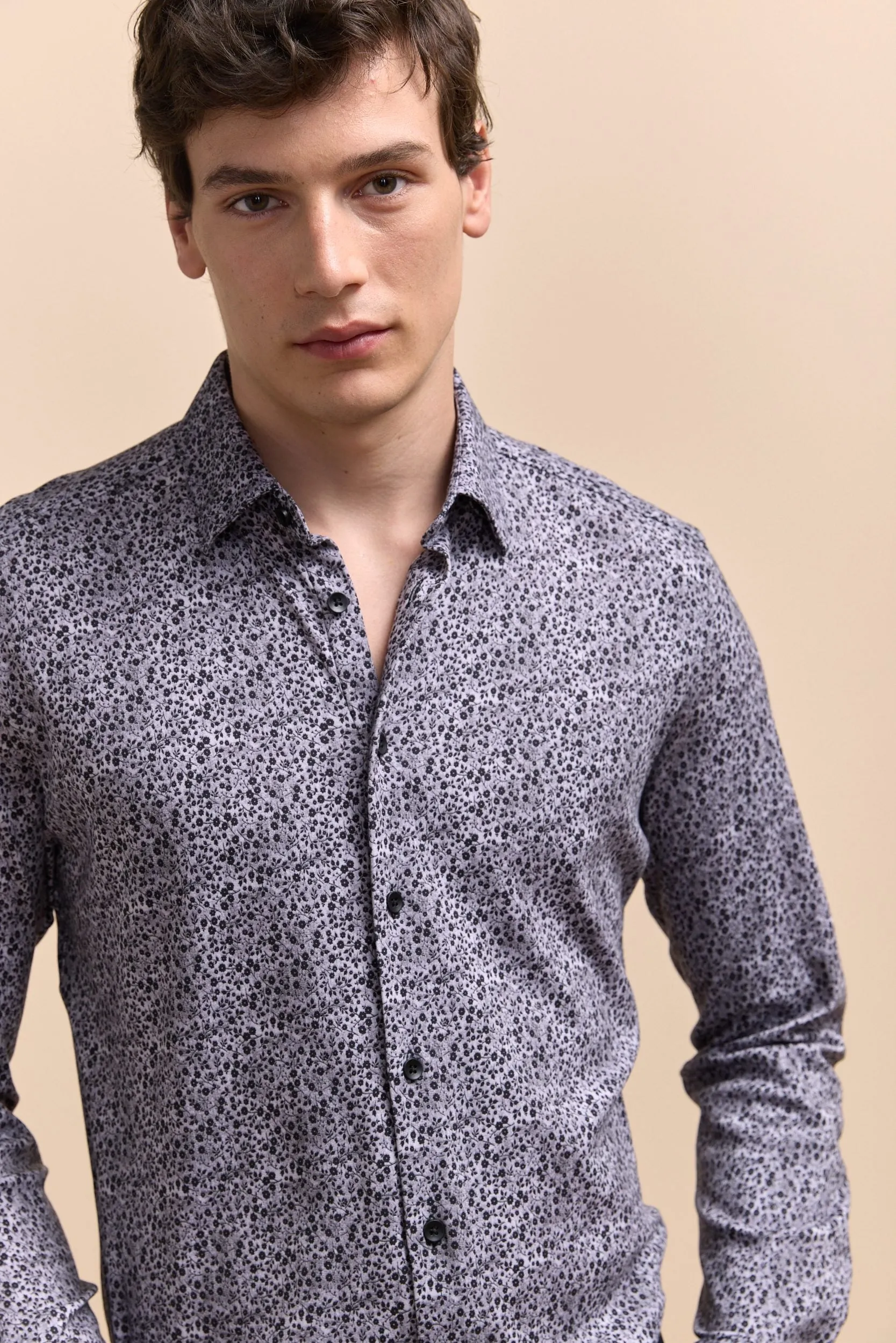 Extra-Fitted Jersey Shirt sold by Tristan Style product image thumbnail 3