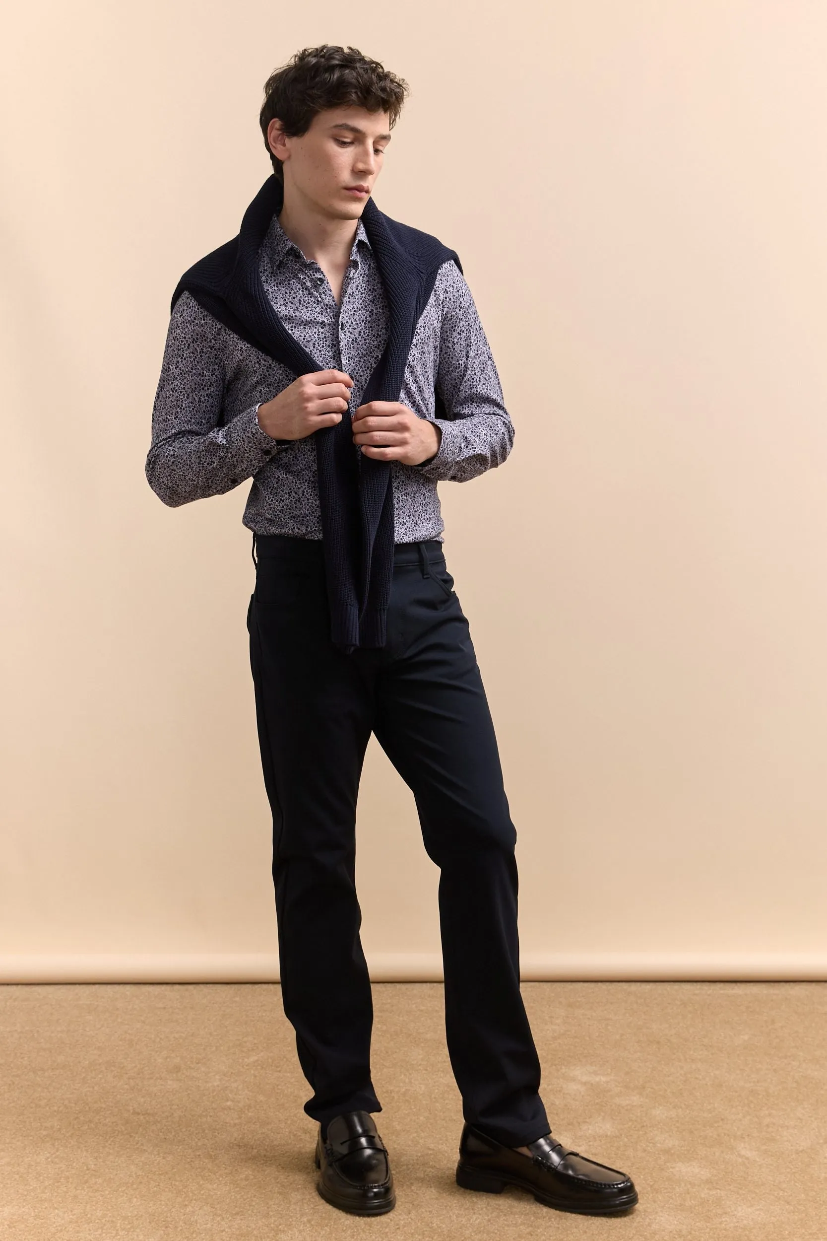 Extra-Fitted Jersey Shirt sold by Tristan Style product image thumbnail 5