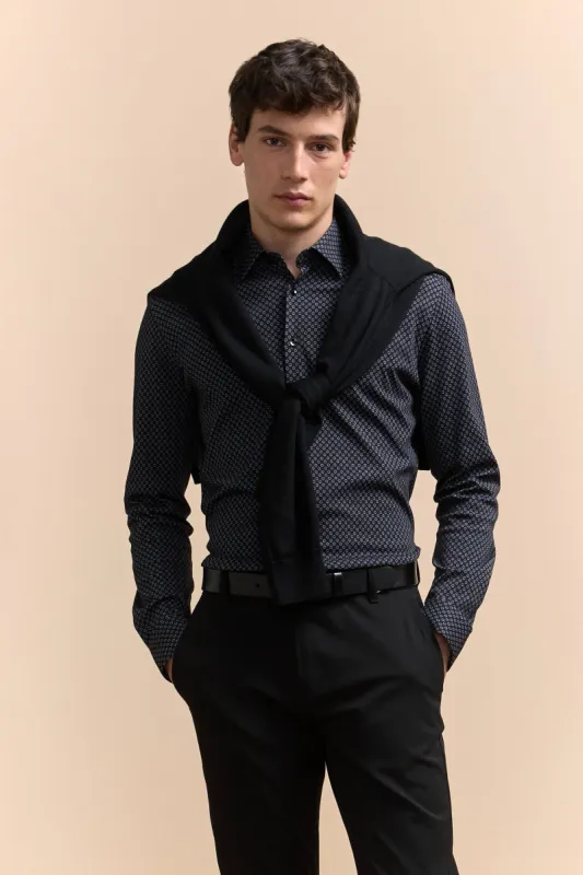 Extra-Fitted Jersey Shirt sold by Tristan Style