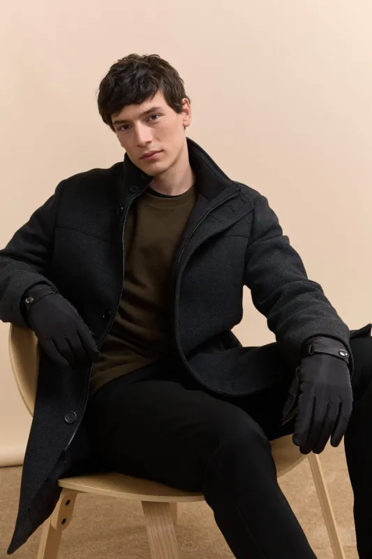 Nylon and leather gloves sold by Tristan Style