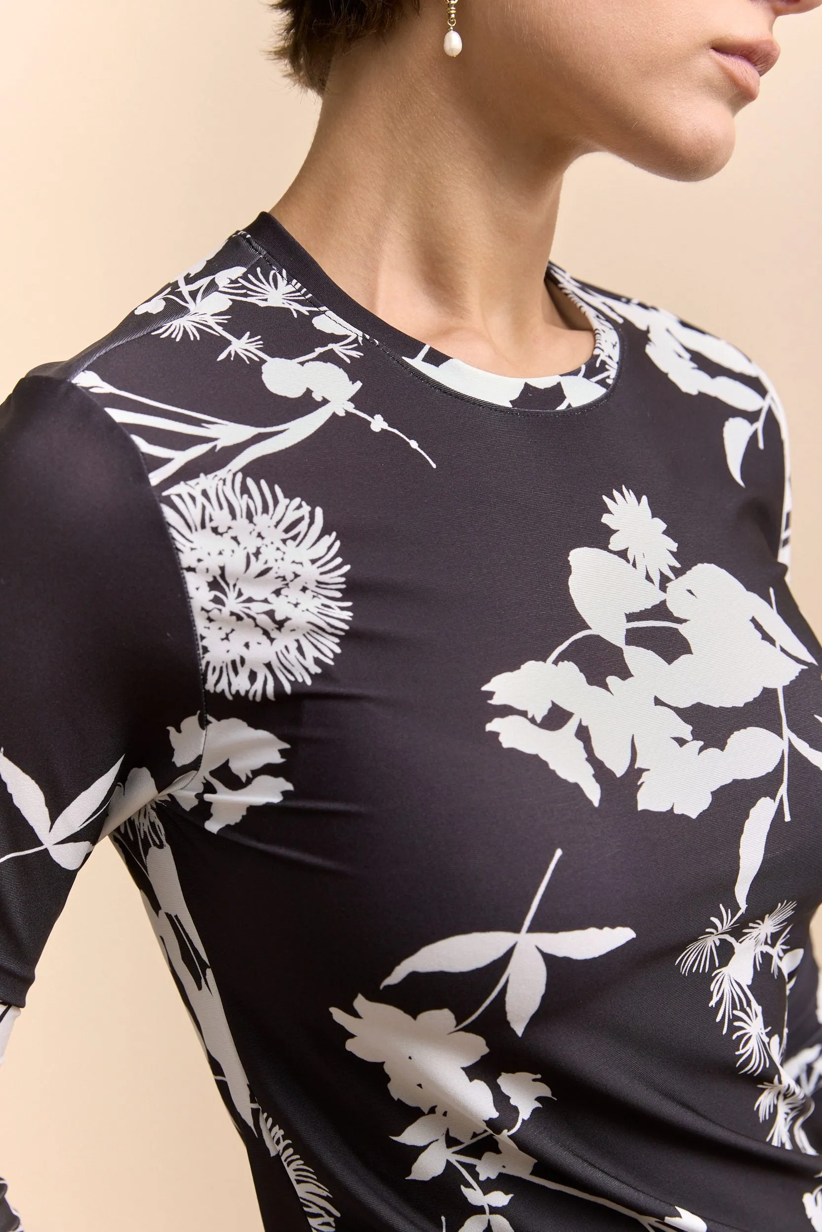 Printed long sleeve top sold by Tristan Style product image thumbnail 4