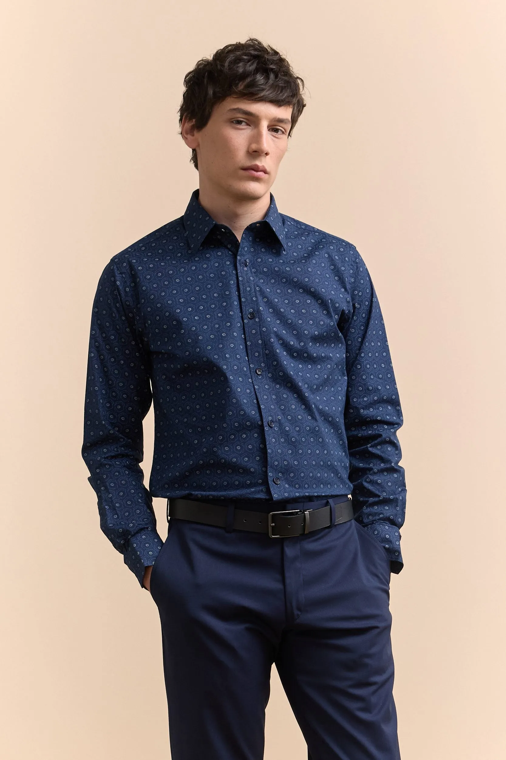 Fitted stretch shirt sold by Tristan Style