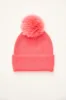 Angora melange beanie with rem sold by Tristan Style