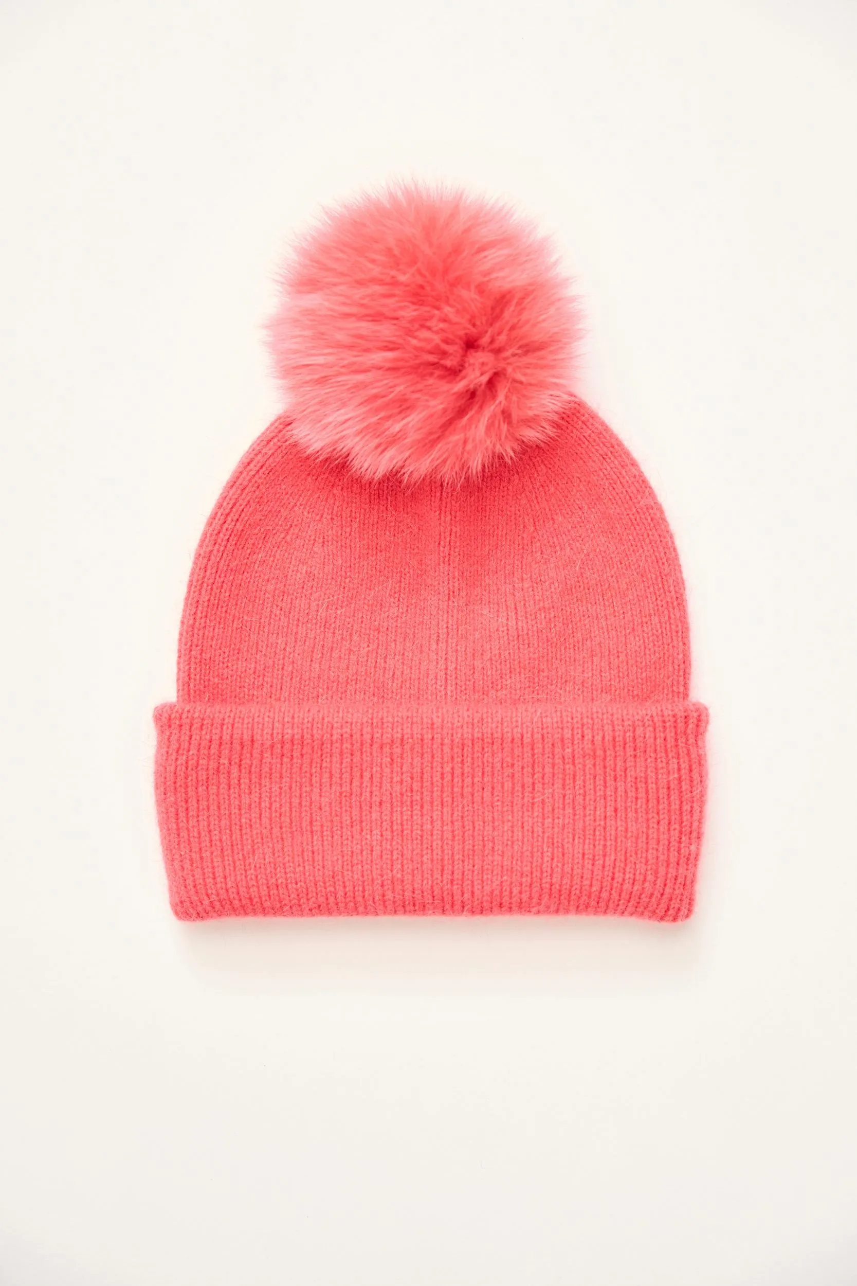 Angora melange beanie with rem sold by Tristan Style product image thumbnail 4