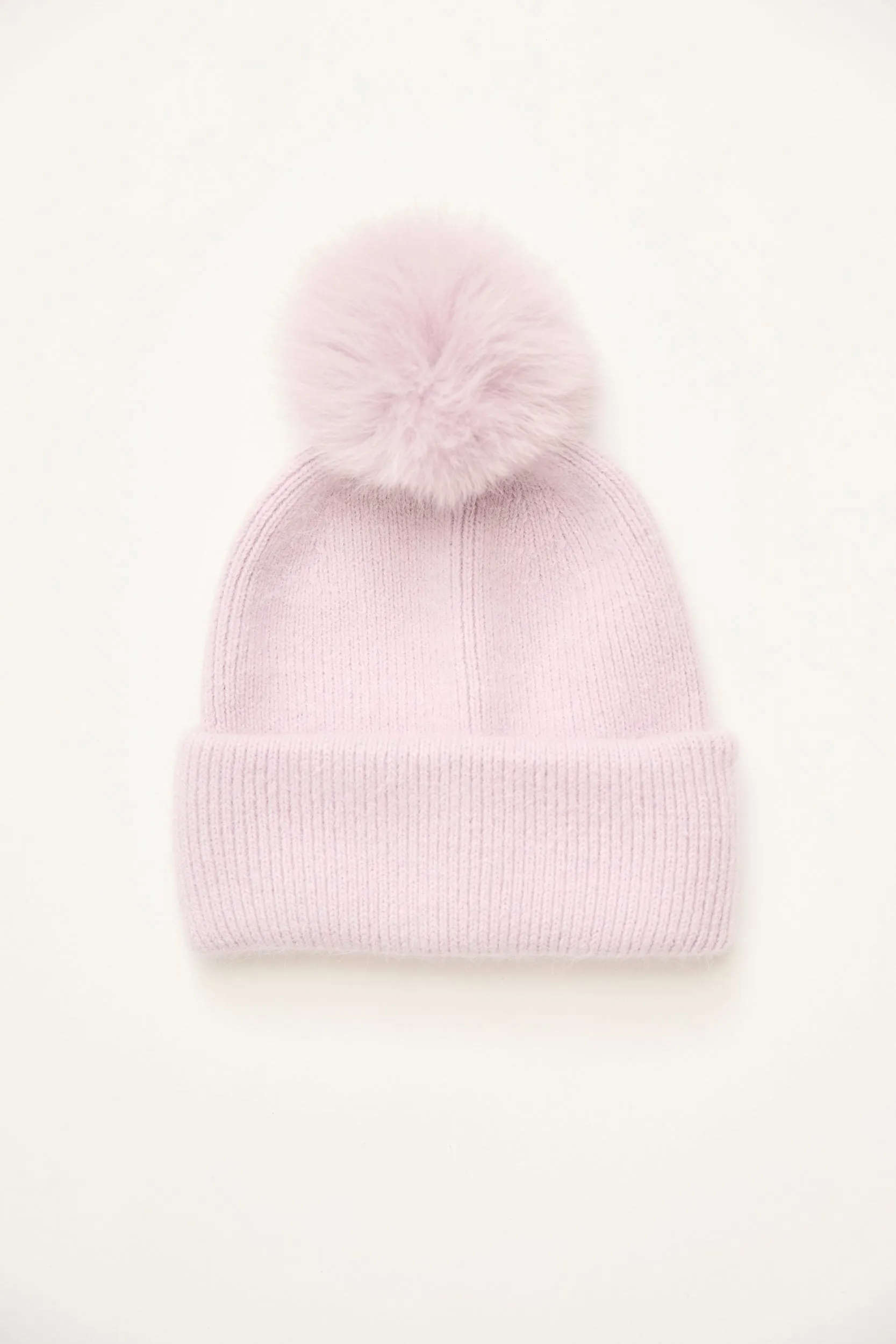 Angora melange beanie with rem sold by Tristan Style product image thumbnail 2