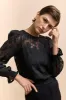 Blouse with flared cuff sold by Tristan Style