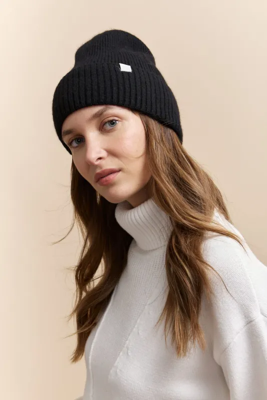 Rib beanie sold by Tristan Style
