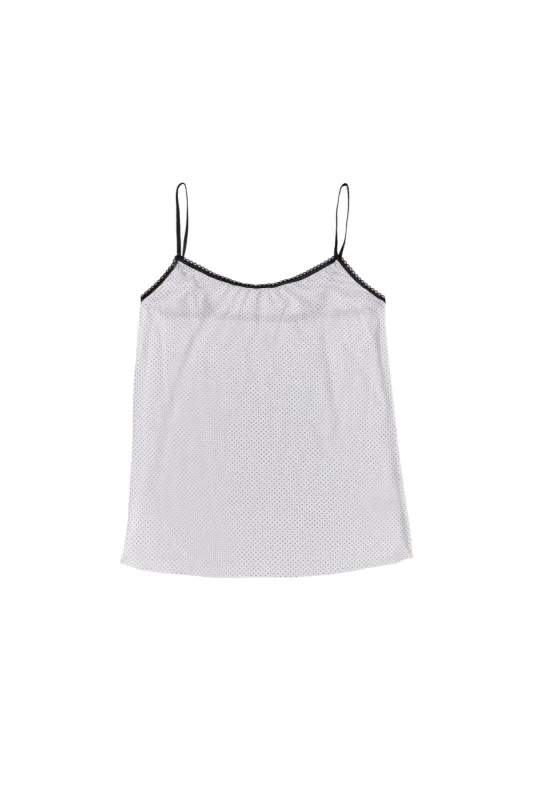 Polka dots camisole sold by Tristan Style