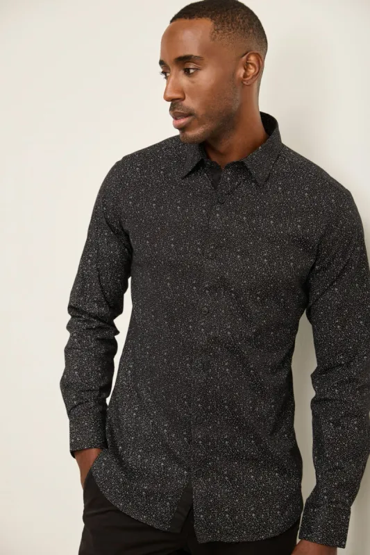 Printed Extra-Fitted Shirt sold by Tristan Style