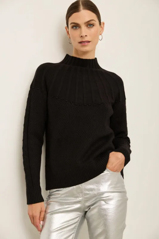 Raglan sleeve sweater with cab sold by Tristan Style