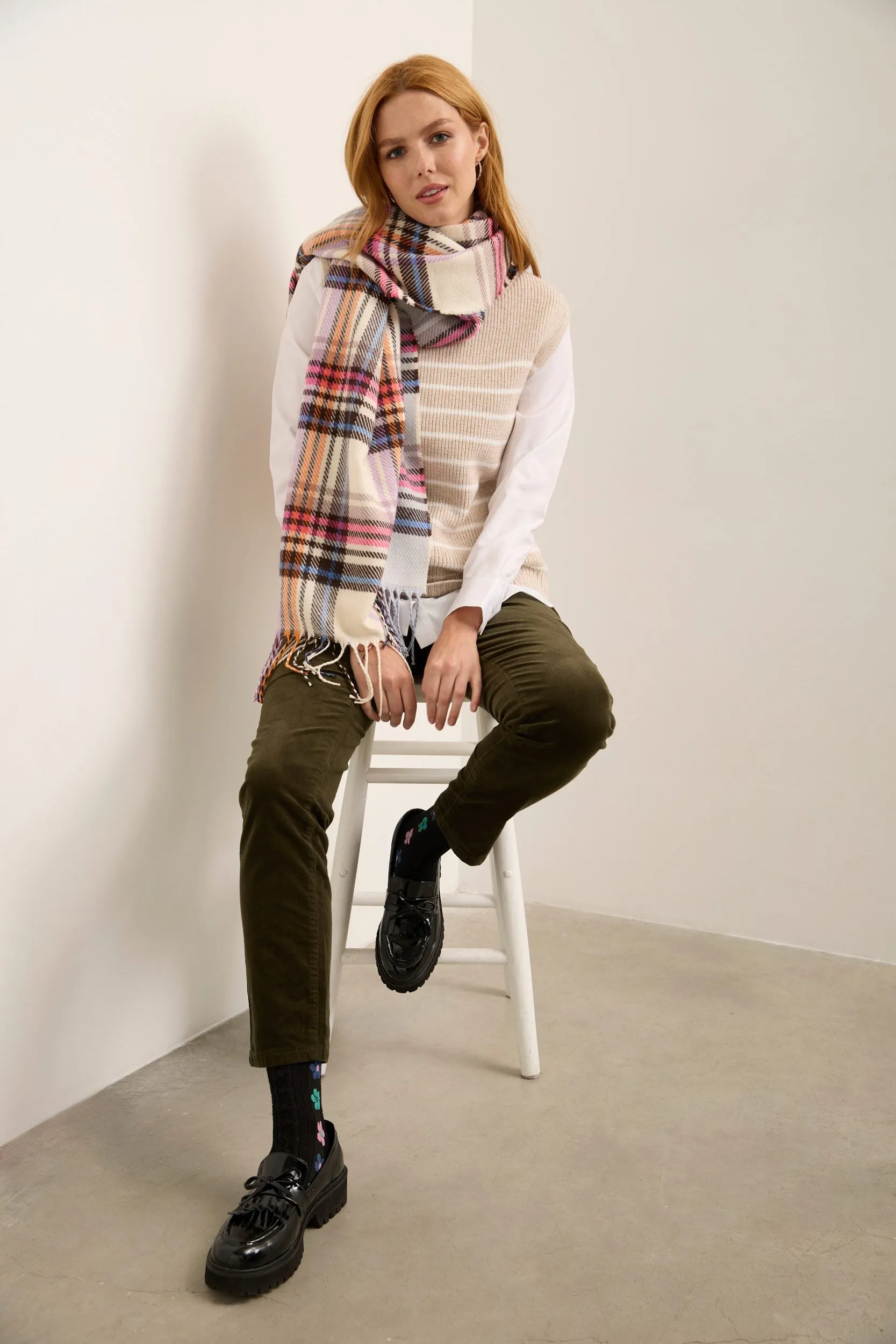 Crew neck Sleeveless Sweater sold by Tristan Style product image thumbnail 2