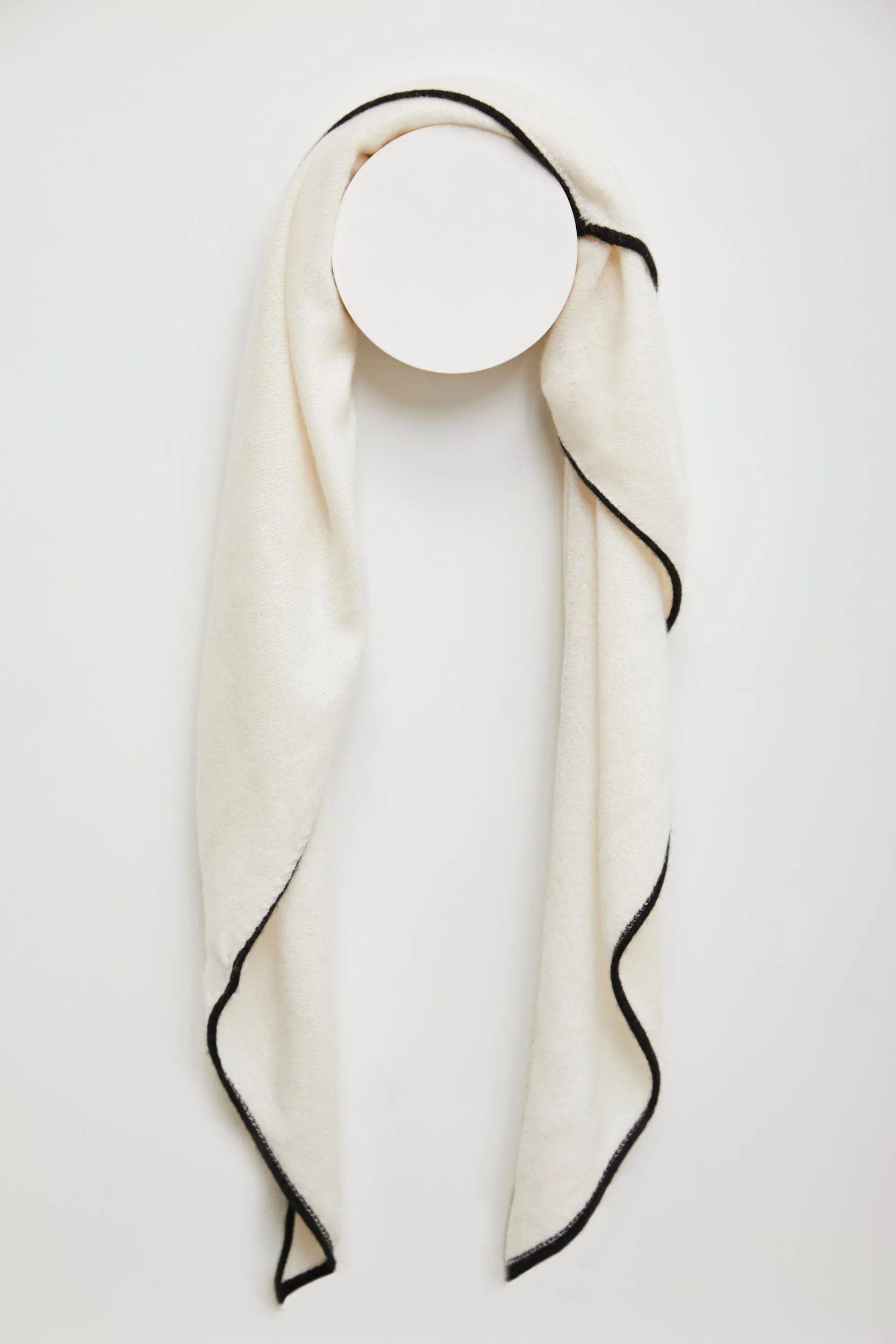 Cashmere triangle scarf sold by Tristan Style product image thumbnail 2