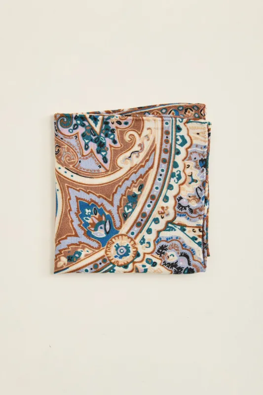 Paisley Pocket Square sold by Tristan Style