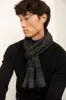 Stripes design brushed scarf sold by Tristan Style