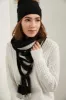 Cable-knit scarf sold by Tristan Style