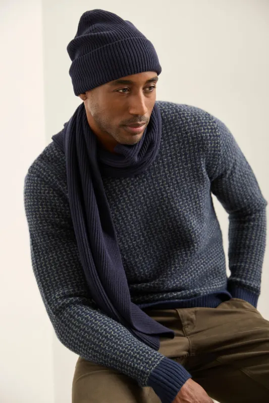 Knitted Cotton Scarf sold by Tristan Style