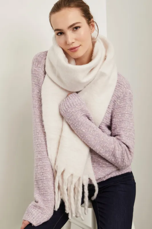 Plush scarf sold by Tristan Style