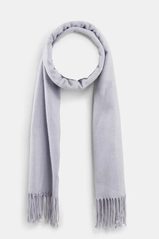 Scarf with fringe sold by Tristan Style