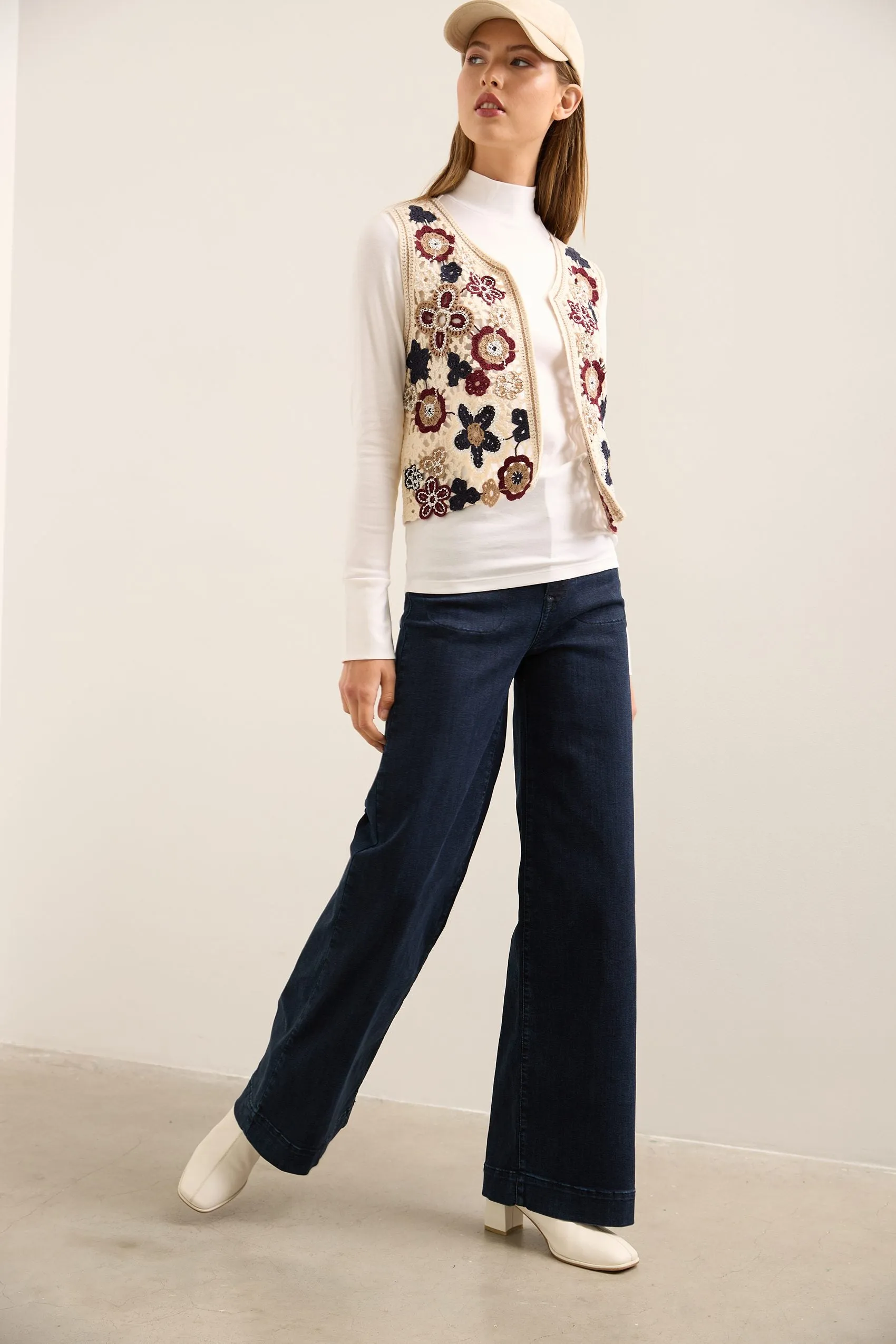 Crochet Vest sold by Tristan Style product image thumbnail 2