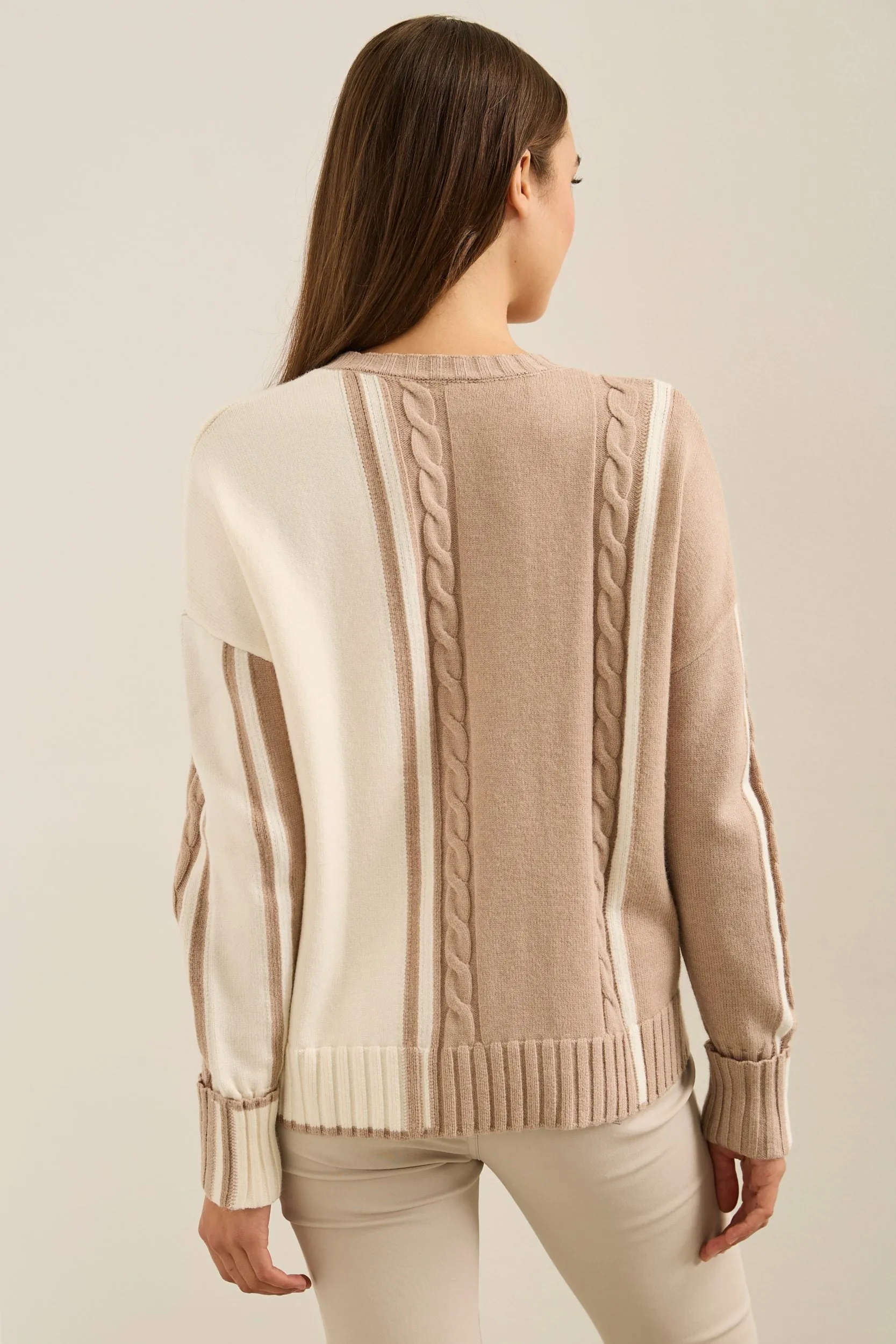 Cable-Knit Sweater sold by Tristan Style product image thumbnail 4