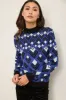 Geomertric Jacquard Sweater sold by Tristan Style