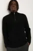 2 in 1 mock-zip sweater sold by Tristan Style