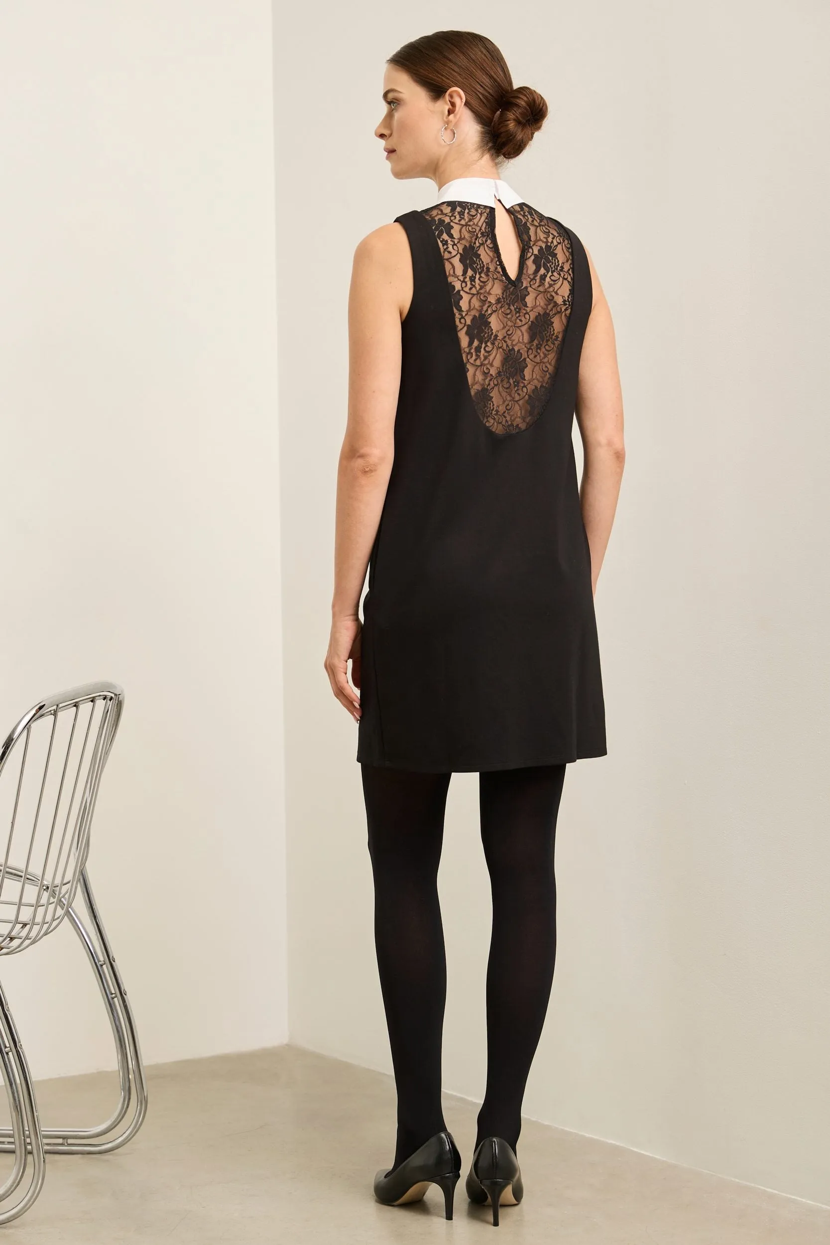 A line dress with shirt collar sold by Tristan Style product image thumbnail 2